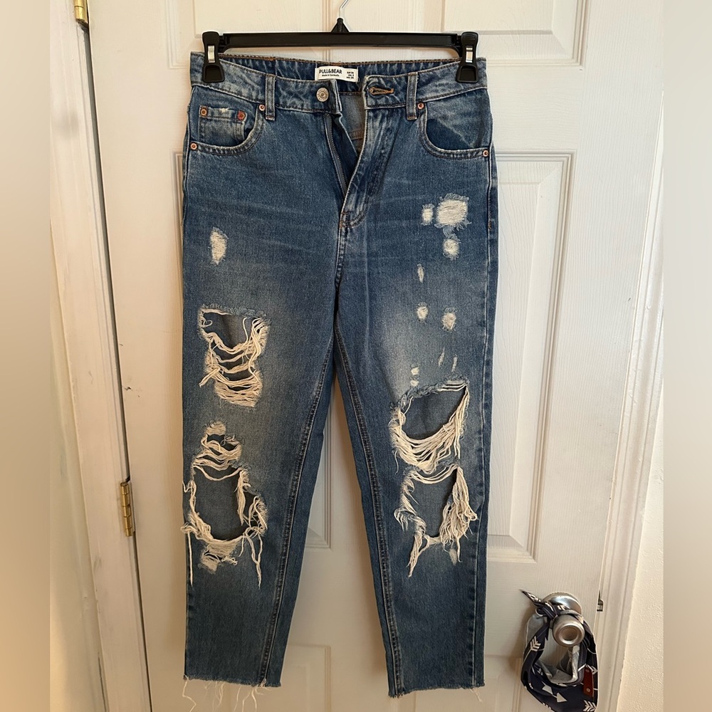 Pull&Bear Ripped Jeans